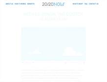 Tablet Screenshot of for2020now.com